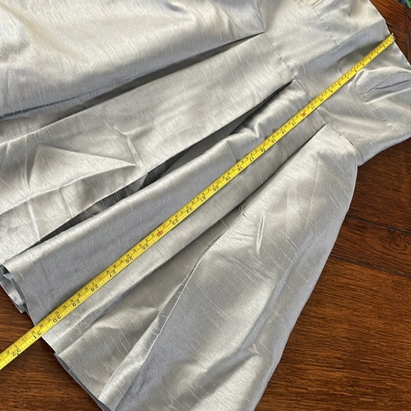 Alfred Sung Grey Strapless knee length Dress 4 Party wedding bridesmaid occasion - Picture 5 of 7